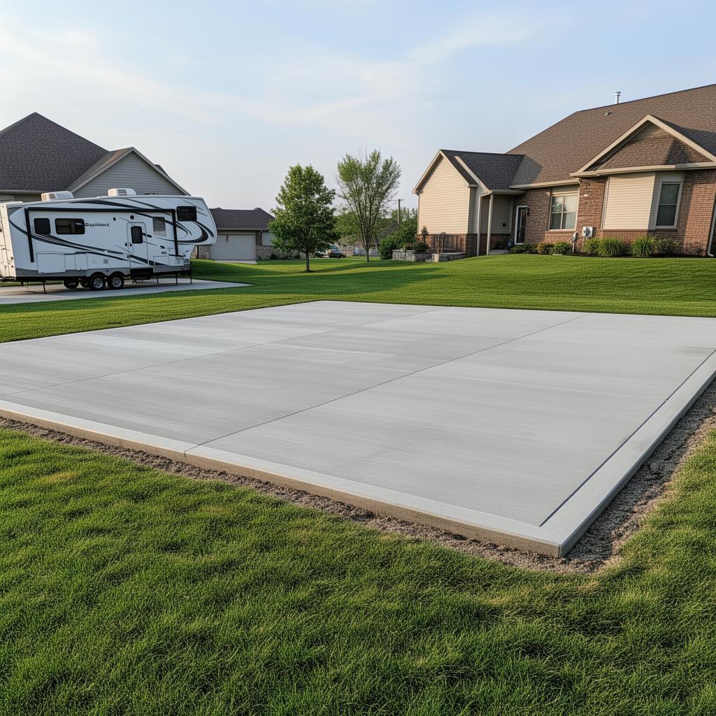 Concrete Parking Pad Cost in Des Moines (2026 Pricing Guide)