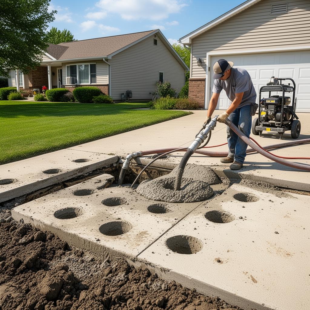 Mudjacking Cost in Des Moines (2026 Pricing Guide)