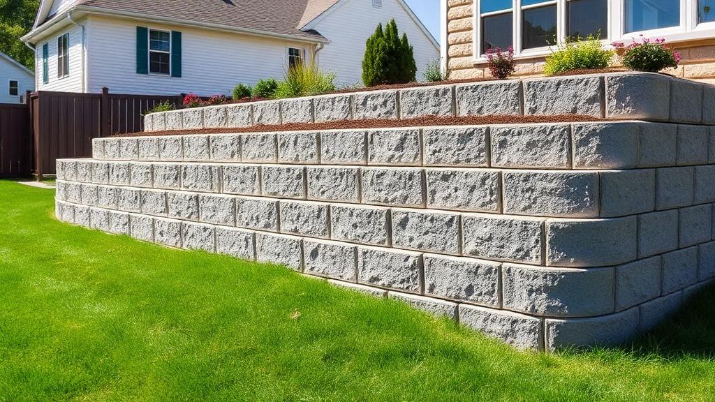 Retaining Wall Cost in Des Moines: Complete 2025 Pricing Guide