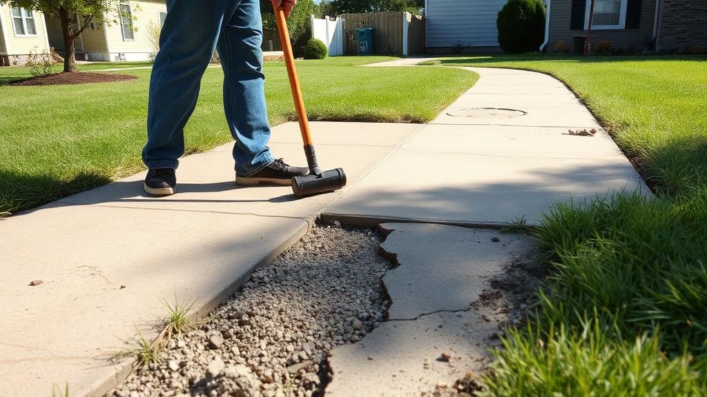 Concrete Sidewalk Repair in Des Moines: Complete 2025 Cost & DIY Guide