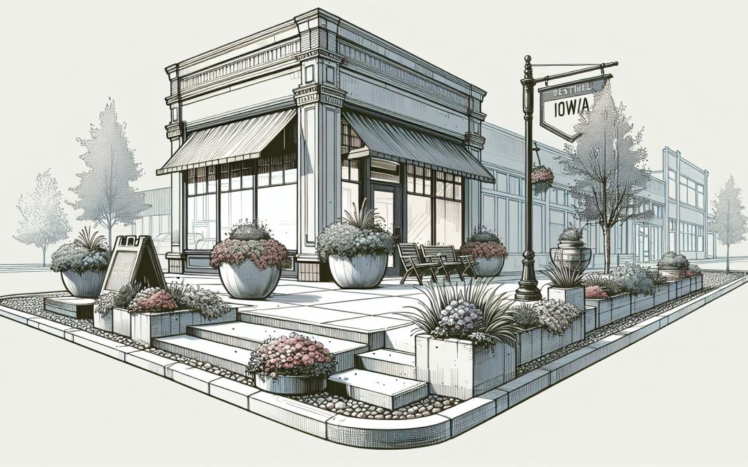 Iowa Retail Storefront Concrete Design Ideas: Boosting Curb Appeal